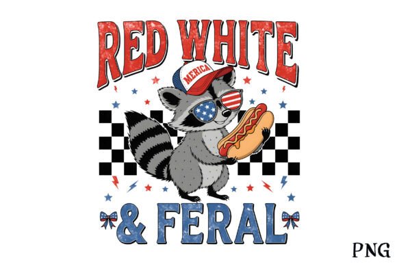 Download Patriotic Funny Raccoon 4th of July PNG - Patriotic Collection