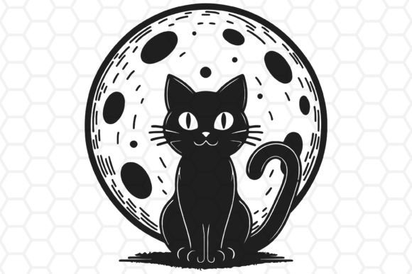 Download Halloween Black Cat SVG Cut Files - Black cat svg Collection