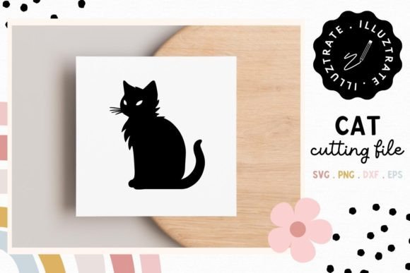 Download Black Cat SVG Cut File | Halloween Cat - Black cat svg Collection