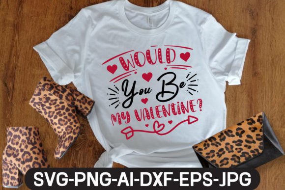Download Would You Be My Valentine? SVG Design - Valentine Collection