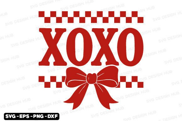 Download Retro Xoxo Coquette Valentines SVG, Love - Valentine Collection