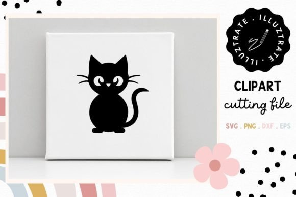 Download Black Cat SVG Cut File | Halloween Cat - Black cat svg Collection