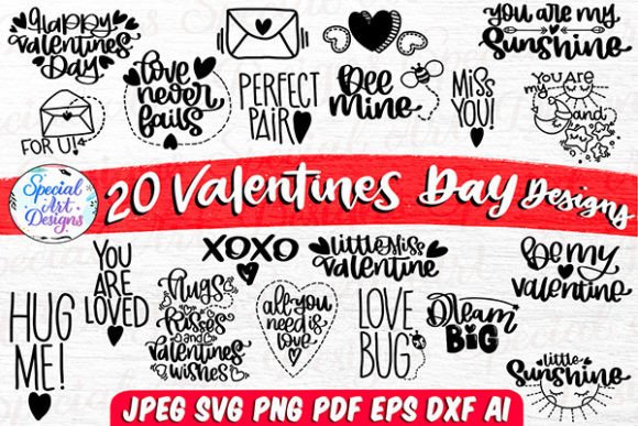 Download Valentines Svg Bundle - Valentine Collection