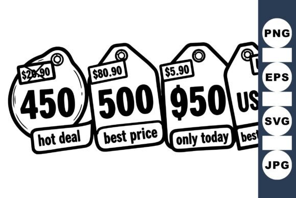 Download Price Tag Label SVG Set - Label Collection