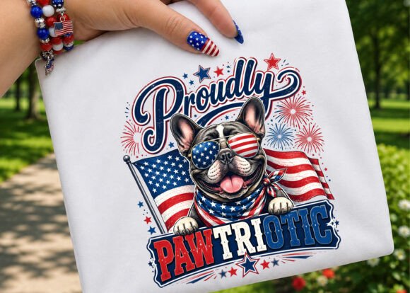 Download Patriotic Funny French Bulldog PNG - Patriotic Collection