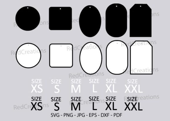 Download Tags Bundle, Size Label, Price Tags - Label Collection