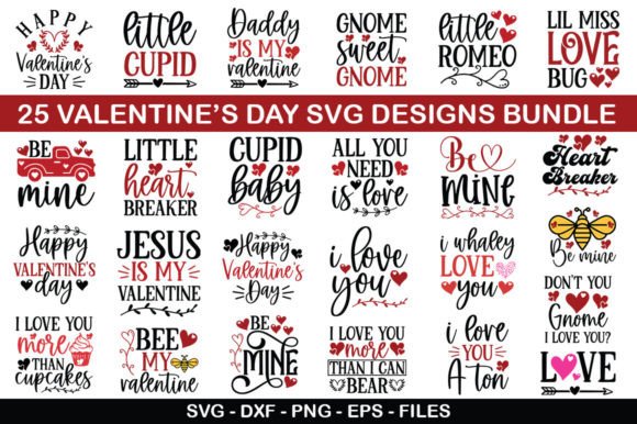 Download Valentine's SVG Bundle - Valentine Collection