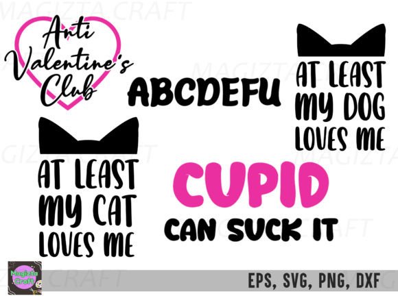 Download Anti-Valentines SVG Quotes Club II - Valentine Collection